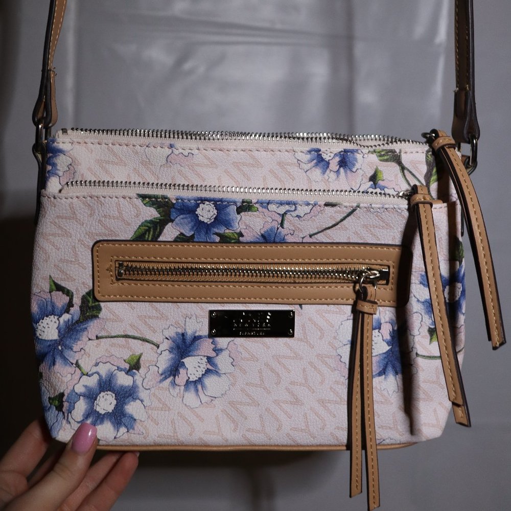 Jones New York Signature Floral Cross Body Purse